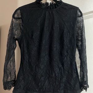 Vixen Artistique Top in Black Lace